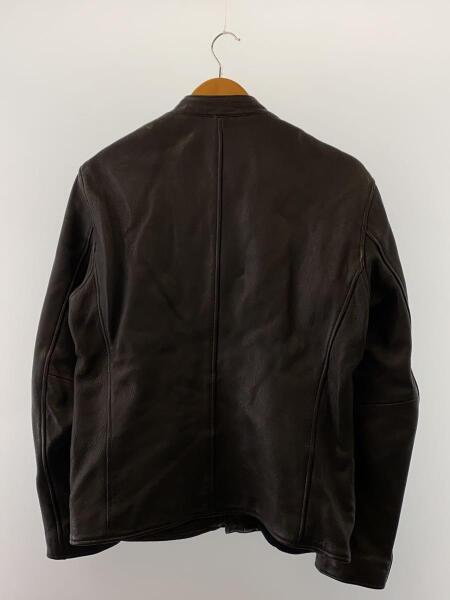 MR.OLIVE セミダブルラムレザーライダースジャケットM