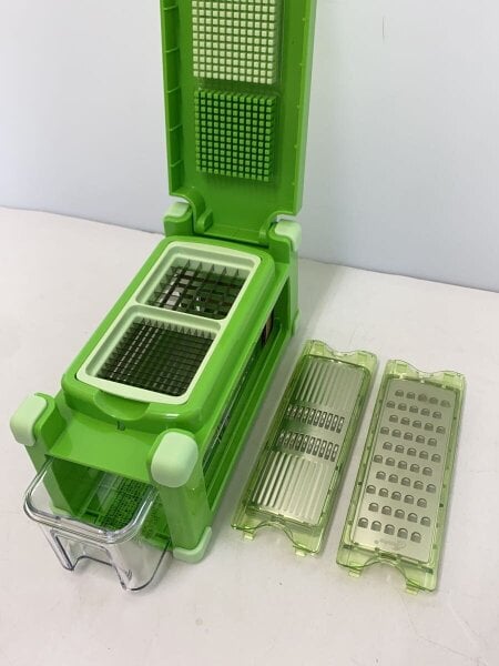 ◆未使用品◆ナイサーダイサー マジックキューブ(FN005299)+ロングブレードセット Shop Japan/ショップジャパン スライサー 20種類のカット : ショップジャパン 公式ナイサーダイサー マジック