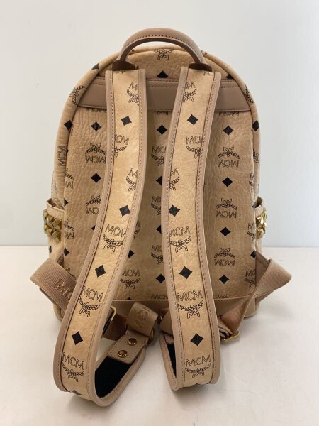 MCM(エムシーエム) / リュック/ベージュ/ゴールド/モノグラム/総柄