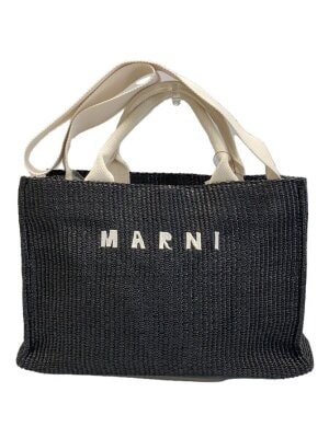 MARNI([イリョウ/フクショク]マルニ) / ショルダーバッグ/レザー/BLK
