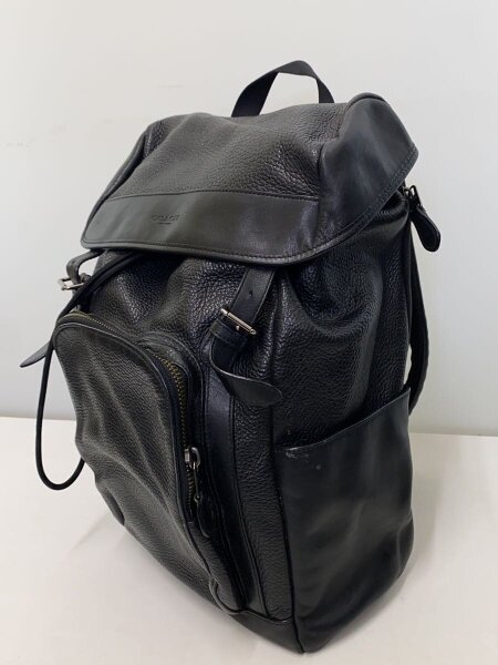 COACH(コーチ) / リュック/レザー/ブラック/バックパック | 中古品の 