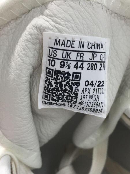 Y-3(ワイスリー) / ローカットスニーカー/28cm/WHT/HR1929/タグ付/Y-3