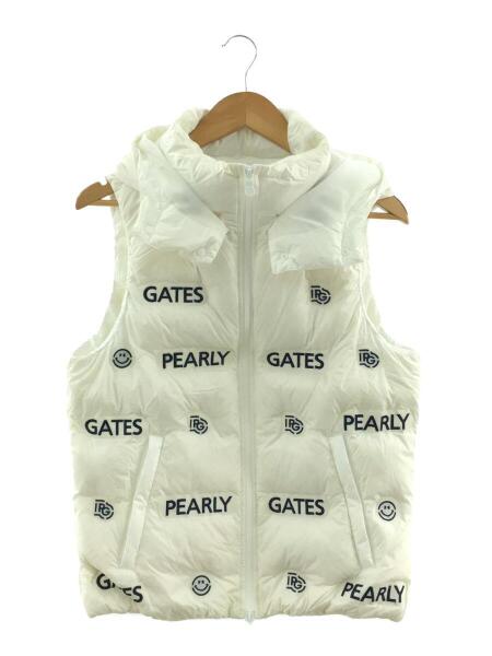 PEARLY GATES パーリーゲイツ　ダウンベスト　ニコちゃん　スマイル　M PEARLY GATES（パーリーゲイツ） 【美品】パーリーゲイツ 2WAYダウン