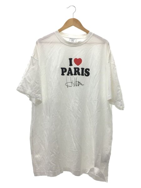 VETEMENTS(ヴェトモン) / 20ss/I Love Paris Tee/Tシャツ/S/コットン 