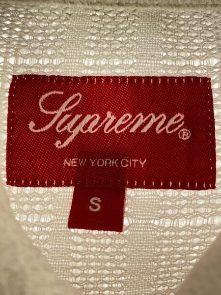 Supreme(シュプリーム) / 半袖シャツ/S/ポリエステル/WHT/無地