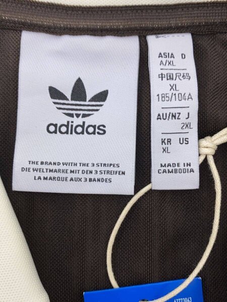 adidas(アディダス) / カットソー/XL/ポリエステル/BRW/ストライプ