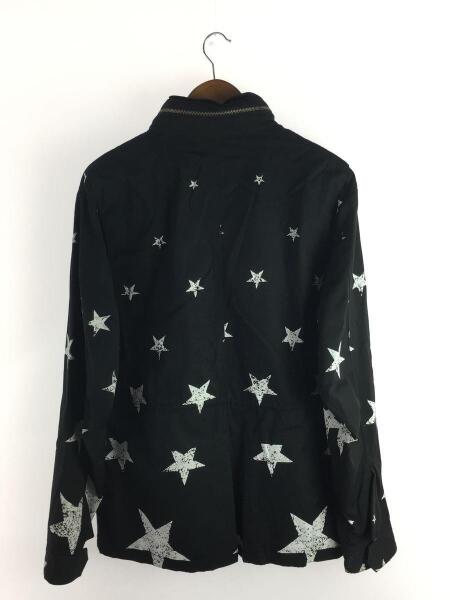 BLACK SCALE(ブラックスケール) / ブルゾン/M/コットン/BLK/スター柄 