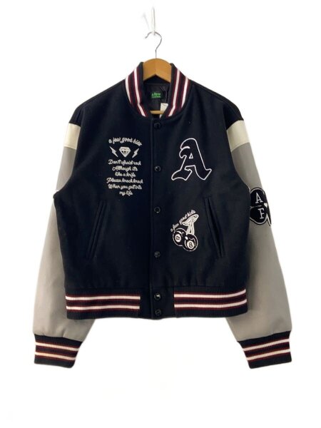 A FEW GOOD KIDS(アフューグッドキッズ) / スタジャン/L/ウール/BLK 