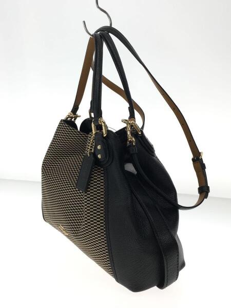 COACH(コーチ) / Edie/2way/ショルダーバッグ/レザー/BLK/型番:29473 