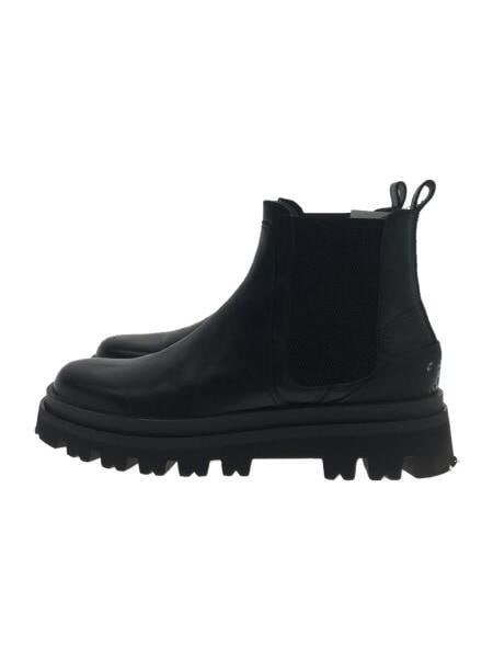 sergio rossi(セルジオロッシ) / サイドゴアブーツ/US7/BLK/レザー