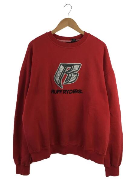 RUFF RYDERS(ラフライダース) / スウェット/XL/コットン/RED | 古着の 