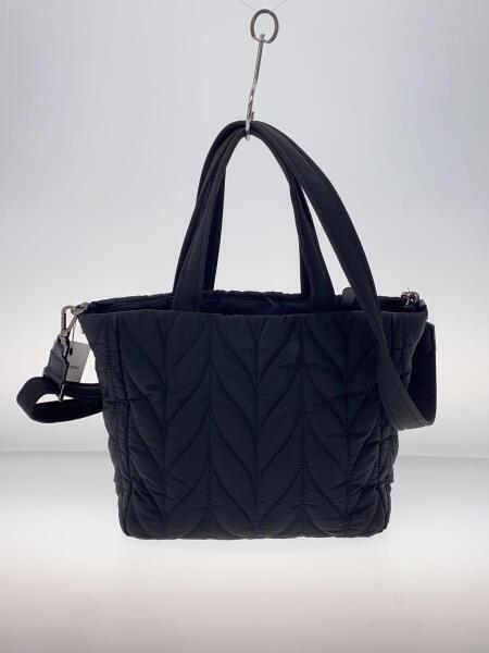 レディース kate spade キルティングトートバッグ 黒
