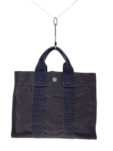 HERMES(エルメス) / エールラインPM/トートバッグ/キャンバス/GRY 
