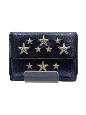JIMMY CHOO(ジミーチュウ) / 2つ折り財布/--/GLD/レディース | 中古品