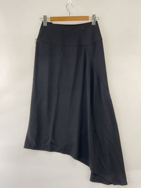 JIL SANDER(ジルサンダー) / スカート/34/レーヨン/BLK/無地/? NULL