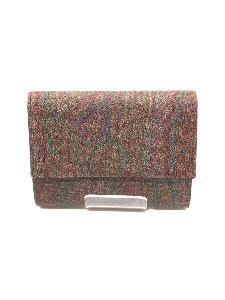 ETRO(エトロ) / 3つ折り財布/レザー/BRW/総柄/レディース/03870-8010 