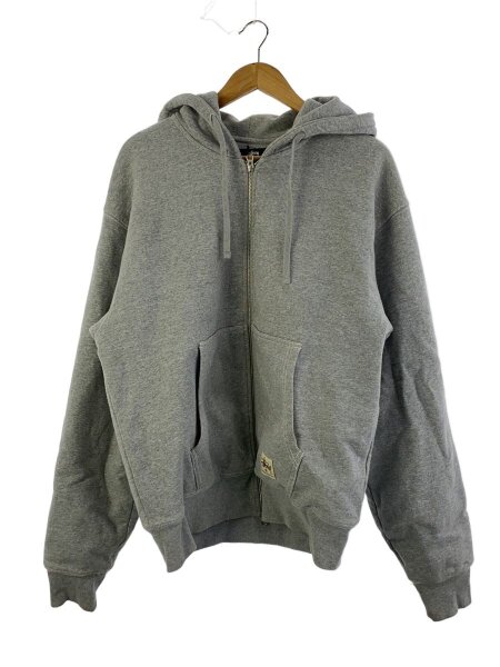 STUSSY(ステューシー) / ジップパーカー/L/コットン/GRY/18460 
