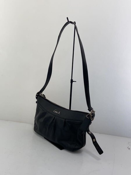 COACH(コーチ) / ショルダーバッグ/レザー/BLK/無地/F15512// | 中古品 