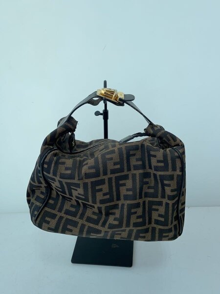 FENDI(フェンディ) / バニティバッグ/ハンドバッグ/--/BRW/総柄 | 中古