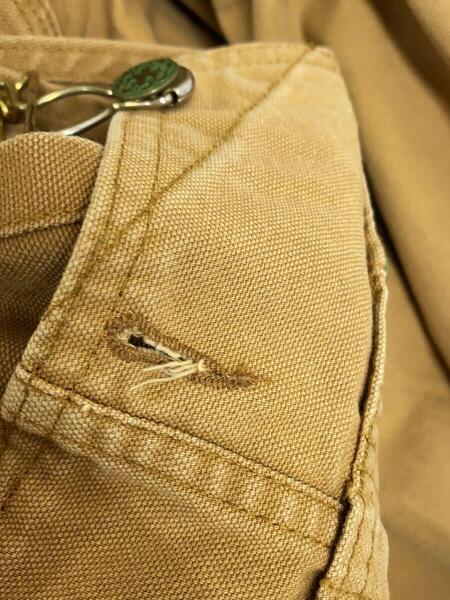 OshKosh　オーバーオール　MADE IN U.S.A　ベージュ 高品質，新作登場】 OshKosh オーバーオール MADE IN U.S.A ベージュ