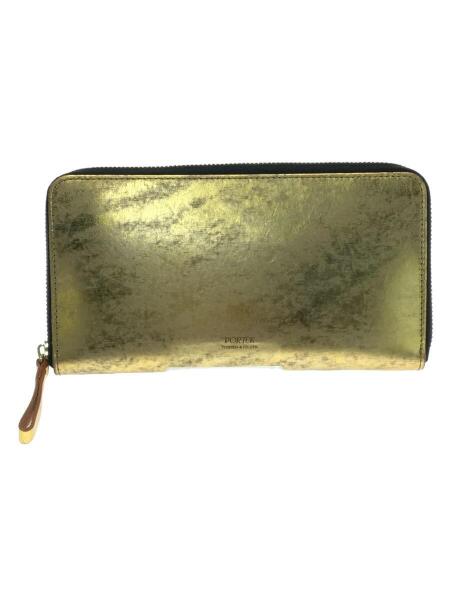 PORTER ポーター 長財布 FOIL フォイル ゴールド ラウンドファスナー