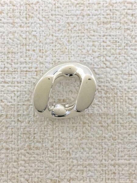 BOTTEGA VENETA ボッテガヴェネタ ブローチ ag925 スクエア BOTTEGA VENETA ボッテガヴェネタ ブローチ ag925 スクエア