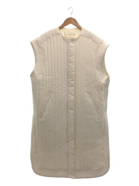TODAYFUL(トゥデイフル) / フーディキルティングベスト/正面ヨゴレ有