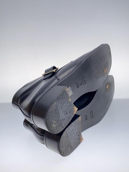 GUCCI(グッチ) / モンクストラップ/ショートブーツ/37.5/BLK/レザー
