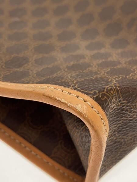 CELINE(セリーヌ) / マカダム柄クラッチバッグ/--/BRW/M12/汚れ/角スレ