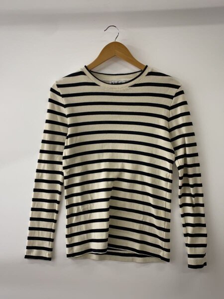 JIL SANDER(ジルサンダー) / バックロゴ/長袖Tシャツ/S/コットン/IVO 
