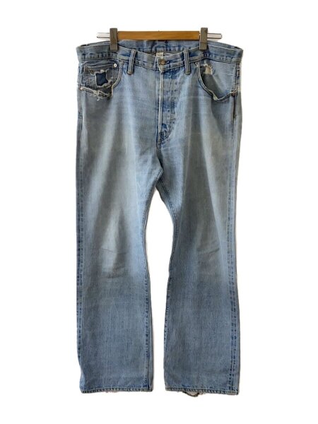 ダメージ Rrl デニム RRL ダメージ リペア 加工デニム 32 x 32 DOUBLE 