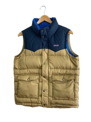 N*U様 【希少】 00s~ Patagonia ダウンベスト ツートーンカラー patagoniaのダウンベスト検索結果|古着・中古品の通販サイト セカンド