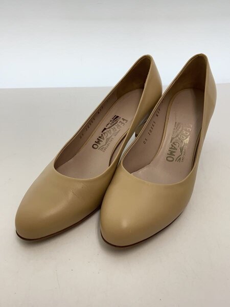 Salvatore Ferragamo(サルヴァトーレフェラガモ) / パンプス/US6.5/BEG