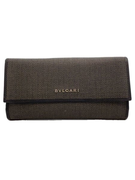 BVLGARI(ブルガリ) / 角スレ有/ウィークエンド/2つ折り財布/レザー/GRY