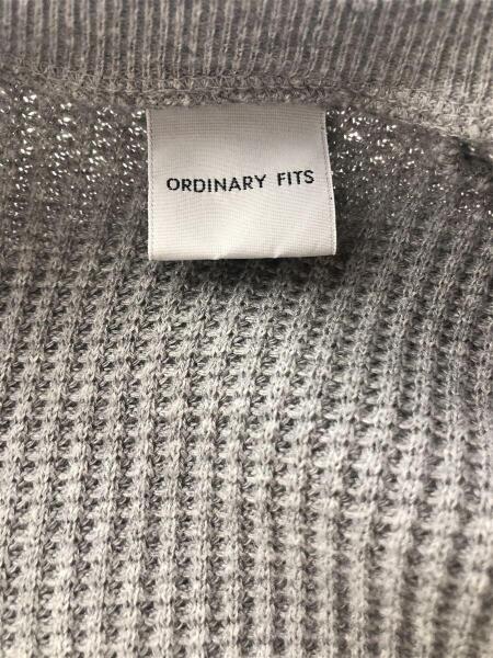 Ordinary Fits(オーディナリーフィッツ) / 長袖Tシャツ/0/ワッフル生地 