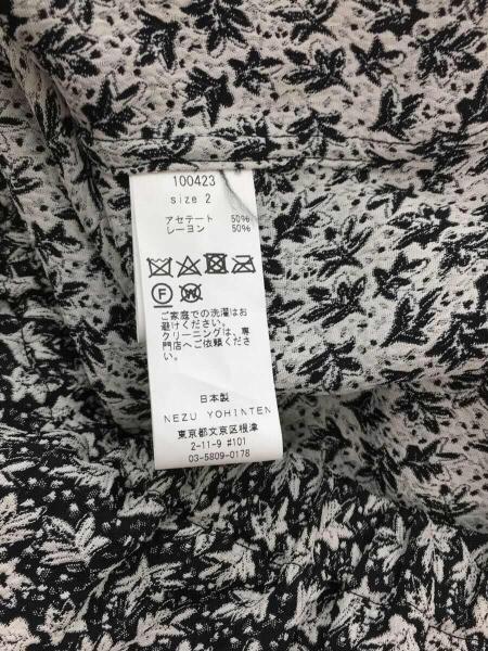 NEZU YOHINTEN(ネズヨウヒンテン) / 半袖シャツ/2/レーヨン/BLK/総柄