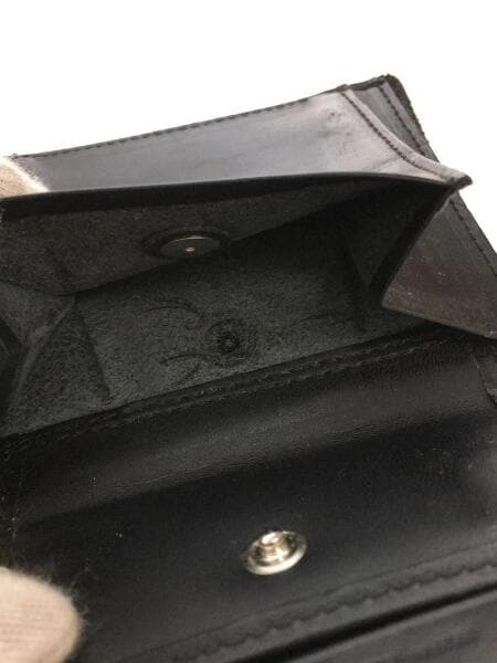 925&frasl;WALLET(S)&frasl;2つ折り財布&frasl;レザー&frasl;BLK&frasl;無地&frasl;メンズ