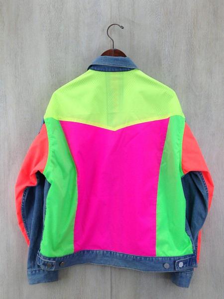 PHENOMENON フェノメノン 切替 ジャケット PHENOMENON(フェノメノン) / 切替Gジャン/XL/デニム/IDG | 古着の販売