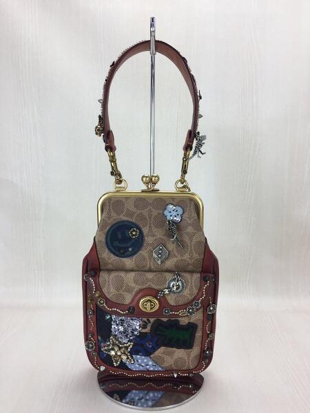 COACH(コーチ) / ハンドバッグ/レザー/ブラウン/総柄/M1780-31068 