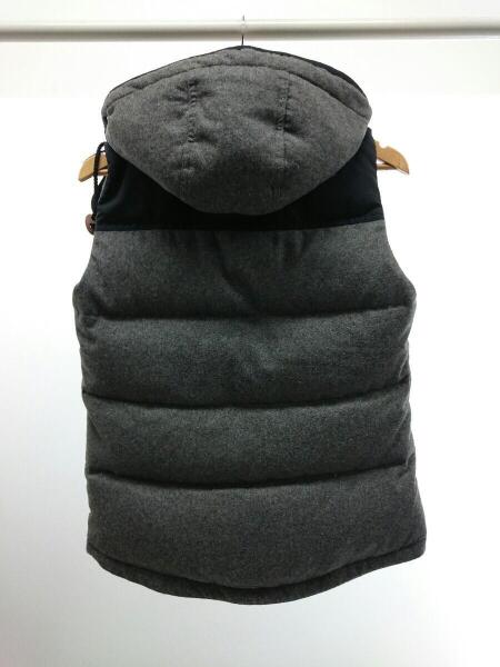 ダウンベスト　MITSUMINE（ミツミネ）　古着 MITSUMINE(ミツミネ) ⁄ ダウンベスト⁄M⁄ポリエステル⁄GRY⁄MITSUMINE⁄M