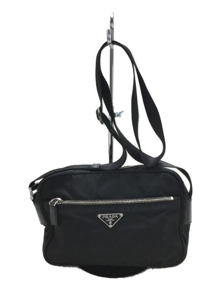 PRADA(プラダ) / ショルダーバッグ/ナイロン×レザー/BLK/BT0167 | 中古 