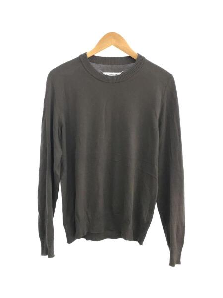 Maison MAISON MARGIELA エルボーパッチ カーキ トレーナー Margiela 