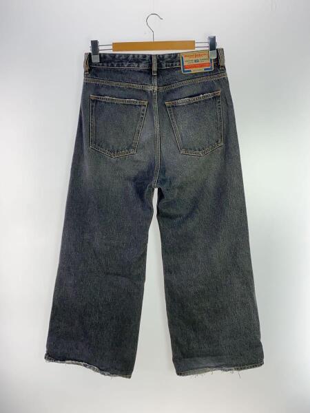 diesel d-riseダメージ加工 ダークデニム ワイドレッグ 28 DIESEL