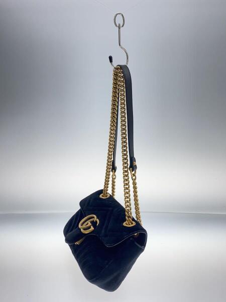 GUCCI(グッチ) / チェーンショルダーバッグ_GGマーモント_ベルベット_ 