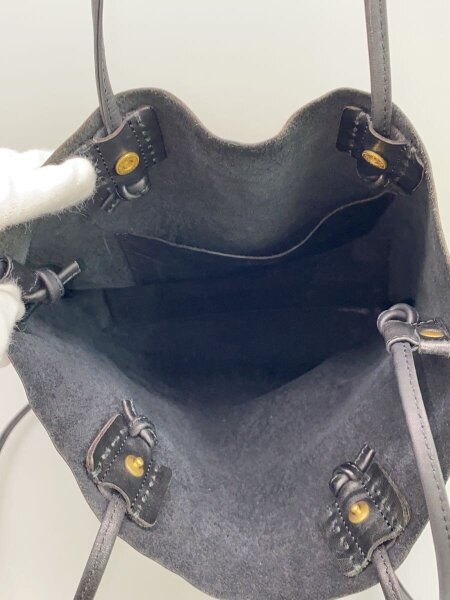 SLOW(スロウ) / horse pit utility tote bag/トートバッグ/レザー/BLK 