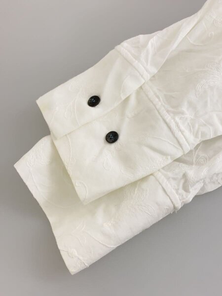 SHINYA KOZUKA(シンヤコヅカ) / CLASSIC SHIRT/Flower 刺繍長袖シャツ 