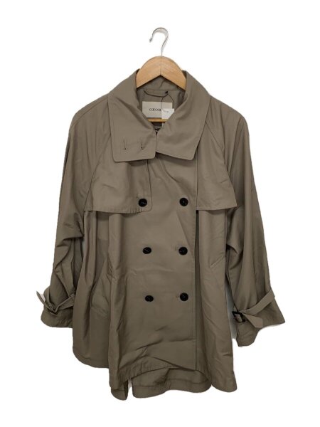 ココディールCOCODEALシャツテールミディ丈トレンチコート