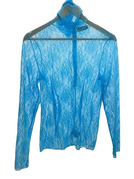 UNDERCOVER(アンダーカバー) / 2022AW Lace Mock Neck Blouse/2