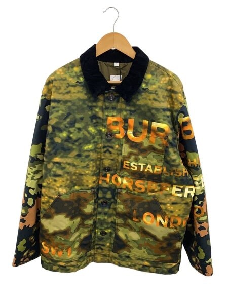 BURBERRY(バーバリー) / カモフラ中綿ジャケット/XL/コットン/KHK 