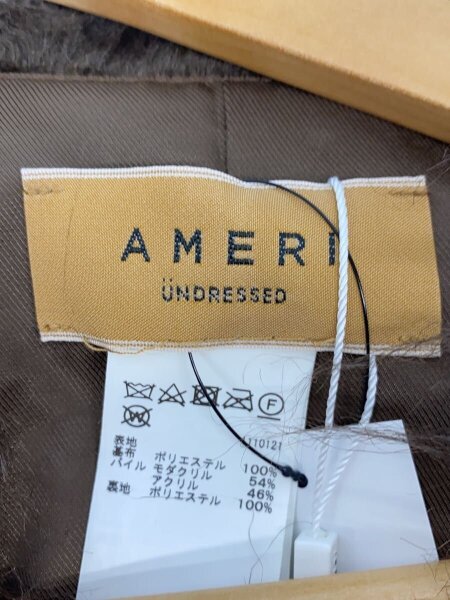 AMERI(アメリヴィンテージ) / ジャケット/FREE/ポリエステル/BRW